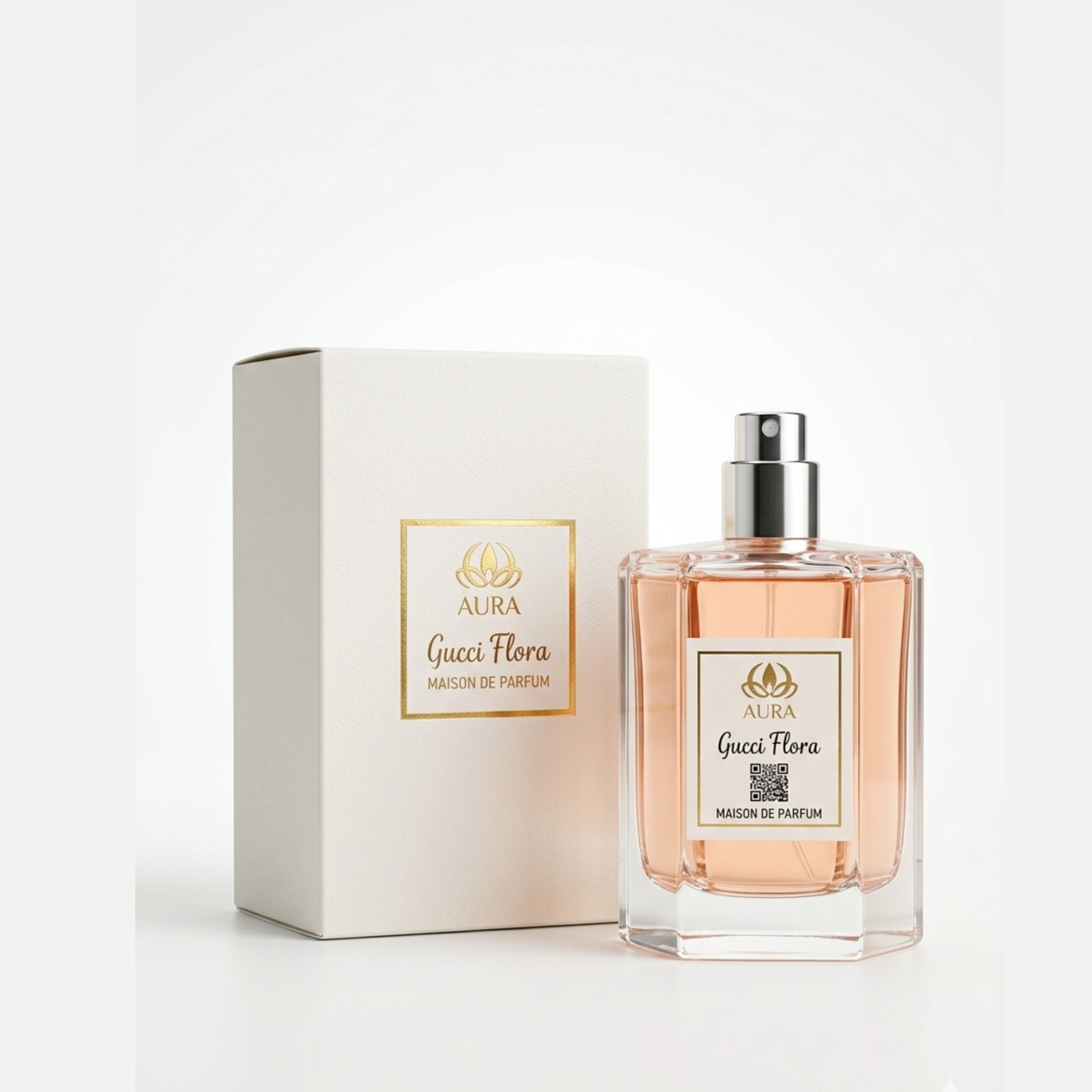 Aura “ Gucci Flora” Eau de Parfum – Elegant Floral Luxury Fragrance for Women
